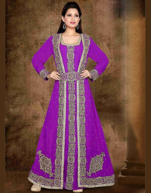 Jacket Style Partywear Moroccan Kaftan